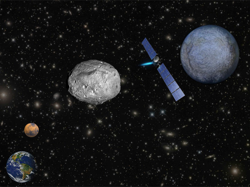 Illustration for article titled Dawn On Alternate Approach To Ceres After Cosmic Ray Hiccups Ion Drive